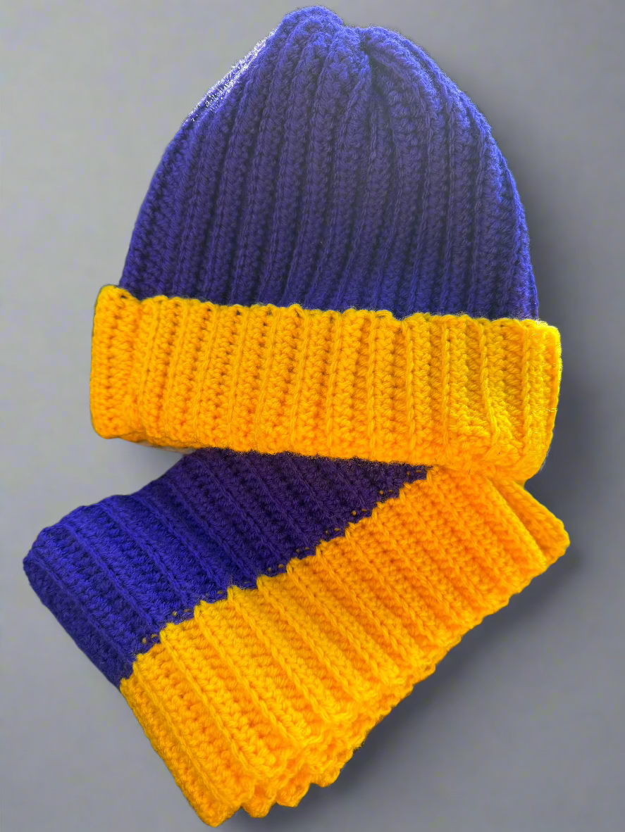 The Bruhz Hat & Scarf Set