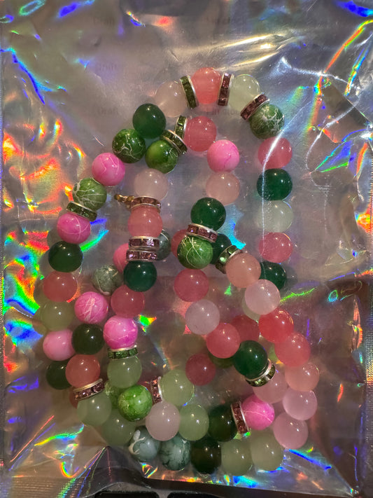 Pink & Green