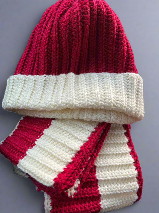 Delta Sigma Theta Hat & Scarf Set