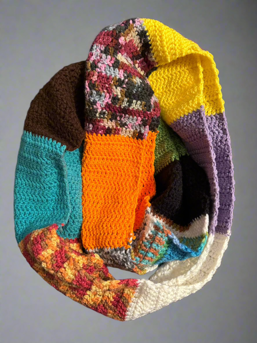 Infinity Scrap Scarf (Bright Multi)
